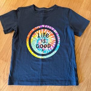 Life is Good Kids' Navy Graphic Tee